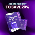 DRDENT Purple Teeth Whitening Strips – 7/21 Whitening Sessions – Non Sensitive Teeth Whitening – Peroxide-Free