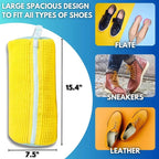 Laundry Shoe Washing Bag for Washing Machine - Protect Your Footwear during the Wash Accessories shoe washing,Mesh Accessory mesh laundry Grey