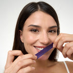DRDENT Purple Teeth Whitening Strips – 7/21 Whitening Sessions – Non Sensitive Teeth Whitening – Peroxide-Free
