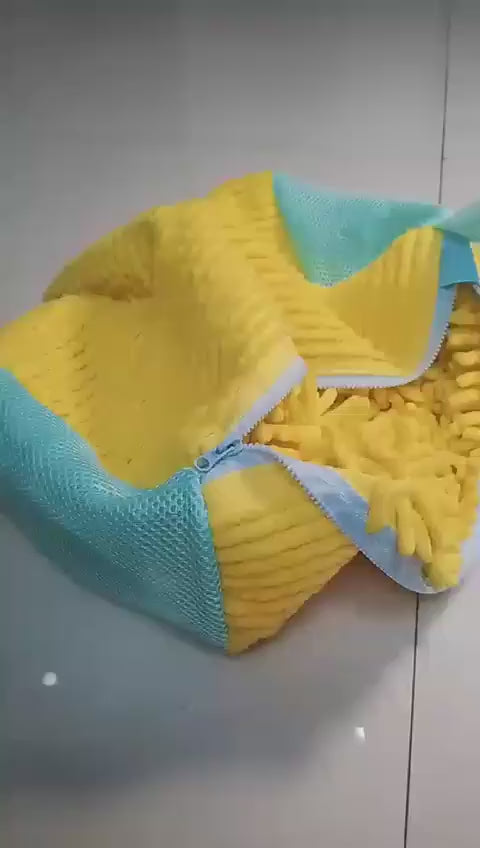 Laundry Shoe Washing Bag for Washing Machine - Protect Your Footwear during the Wash Accessories shoe washing,Mesh Accessory mesh laundry Grey